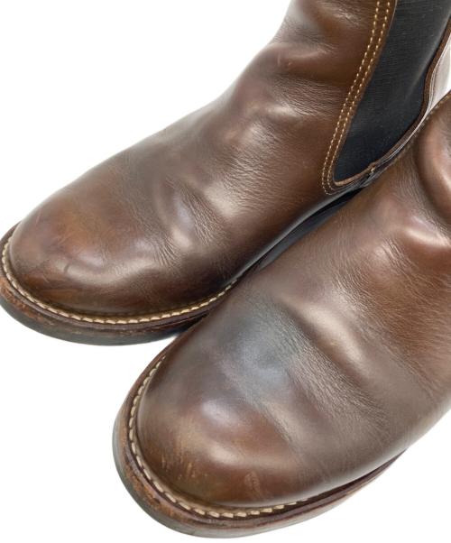 ZERROWS（ゼローズ）ZERROWS (ゼローズ) BSG-1 BONEAKERS LINE SIDE GORE ブラウン サイズ:SIZE 7 1/2の古着・服飾アイテム