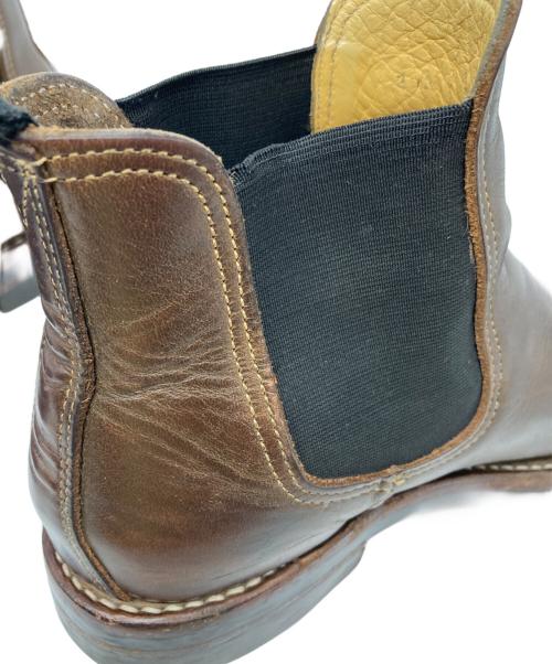 ZERROWS（ゼローズ）ZERROWS (ゼローズ) BSG-1 BONEAKERS LINE SIDE GORE ブラウン サイズ:SIZE 7 1/2の古着・服飾アイテム