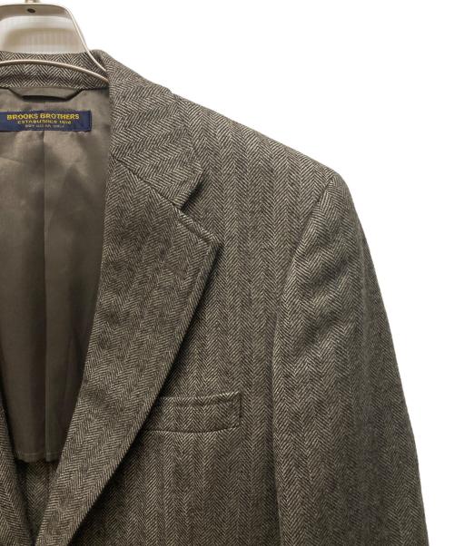 BROOKS BROTHERS（ブルックスブラザーズ）BROOKS BROTHERS (ブルックスブラザーズ) ツイードジャケット ブラウン サイズ:A5の古着・服飾アイテム