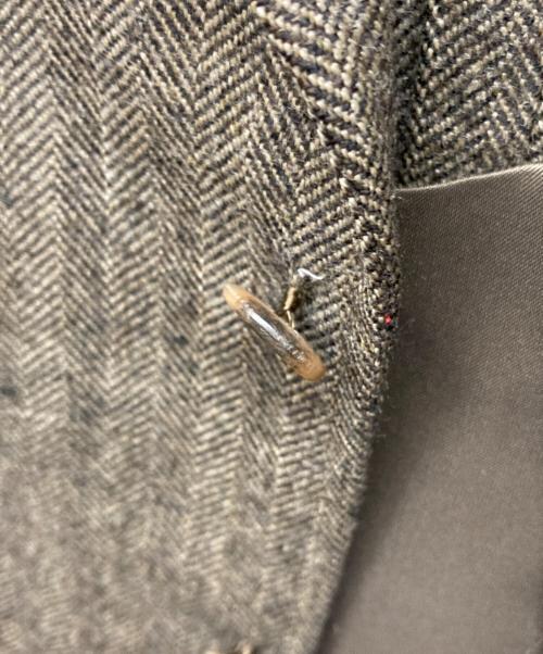 BROOKS BROTHERS（ブルックスブラザーズ）BROOKS BROTHERS (ブルックスブラザーズ) ツイードジャケット ブラウン サイズ:A5の古着・服飾アイテム