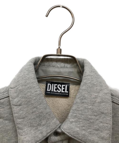DIESEL（ディーゼル）DIESEL (ディーゼル) S-Ocean-E1 シャツジャケット グレー サイズ:SIZE XSの古着・服飾アイテム