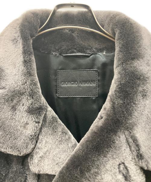 GIORGIO ARMANI（ジョルジョアルマーニ）GIORGIO ARMANI (ジョルジョアルマーニ) Pコート グレー サイズ:50の古着・服飾アイテム