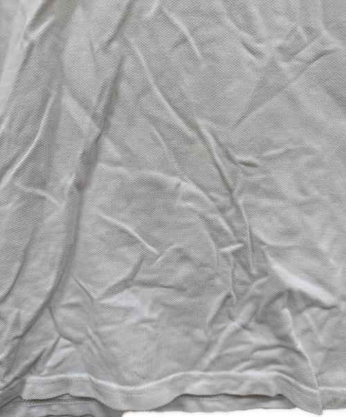 MONCLER（モンクレール）MONCLER (モンクレール) ポロシャツ ホワイト サイズ:Ⅼの古着・服飾アイテム