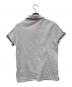 MONCLER (モンクレール) ポロシャツ ホワイト サイズ:Ⅼ：9000円