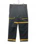 MARITHE+FRANCOIS GIRBAUD（マリテフランソワジルボー）の古着「シャトルパンツ」｜ブラック×イエロー