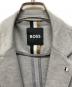 中古・古着 BOSS (ボス) jersey jacket グレー サイズ:50：12000円