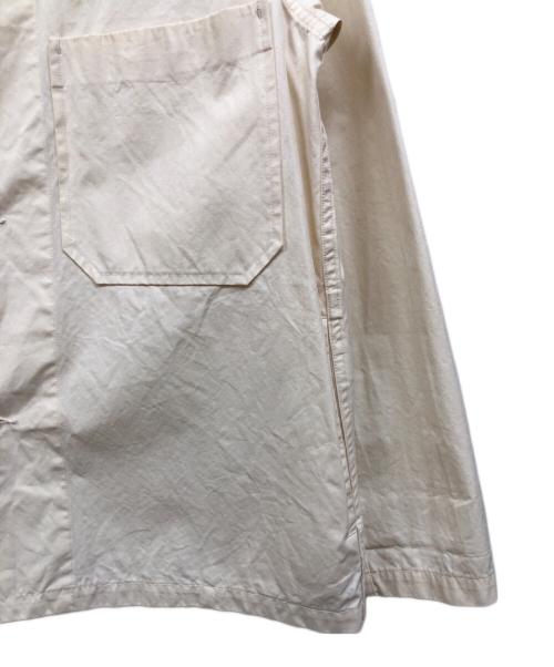 DANTON（ダントン）DANTON (ダントン) ノーカラージャケット アイボリー サイズ:40の古着・服飾アイテム