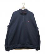SUPREMEシュプリーム）の古着「Small Box Half Zip Pullover」｜ネイビー