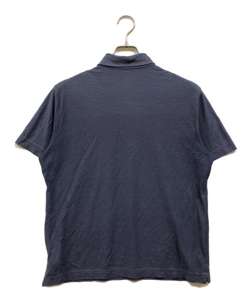 Zanone（ザノーネ）Zanone (ザノーネ) アイスコットンポロシャツ ネイビー サイズ:50の古着・服飾アイテム