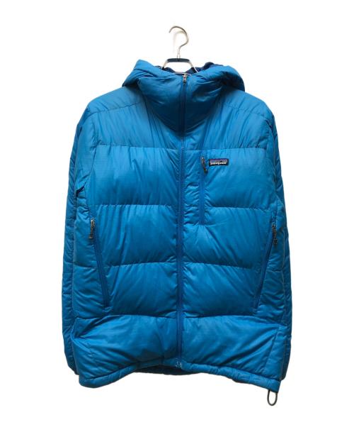 Patagonia（パタゴニア）Patagonia (パタゴニア) Fitz Roy Down Hoody ブルー サイズ:XSの古着・服飾アイテム