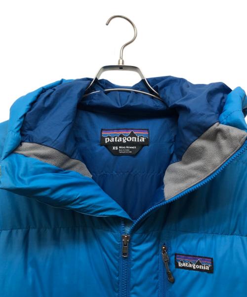 Patagonia（パタゴニア）Patagonia (パタゴニア) Fitz Roy Down Hoody ブルー サイズ:XSの古着・服飾アイテム