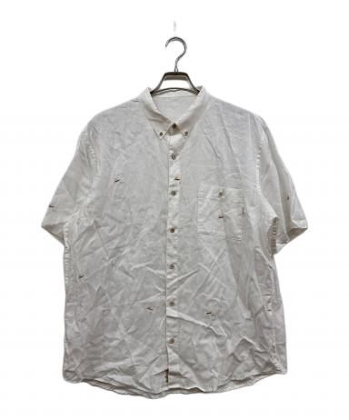 中古・古着通販】PAPAS (パパス) リネンシャツ ホワイト サイズ:52