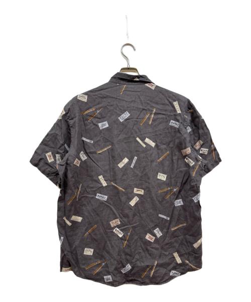 PAPAS（パパス）PAPAS (パパス) リネンシャツ グレー サイズ:50の古着・服飾アイテム