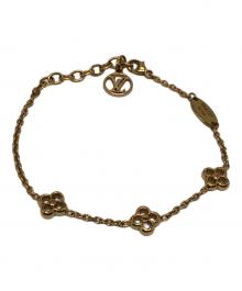 LOUIS VUITTON（ルイ ヴィトン）の古着「フラワーフルブレスレット」｜ゴールド(色)