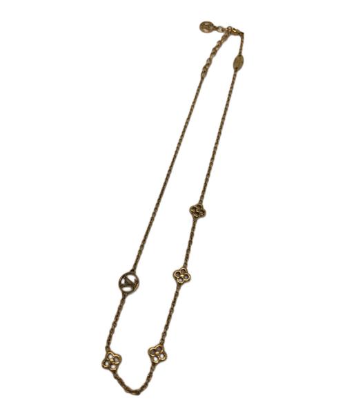 LOUIS VUITTON（ルイ ヴィトン）LOUIS VUITTON (ルイ ヴィトン) フラワーフルネックレス ゴールド(色)の古着・服飾アイテム