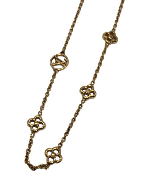 LOUIS VUITTON（ルイ ヴィトン）LOUIS VUITTON (ルイ ヴィトン) フラワーフルネックレス ゴールド(色)の古着・服飾アイテム