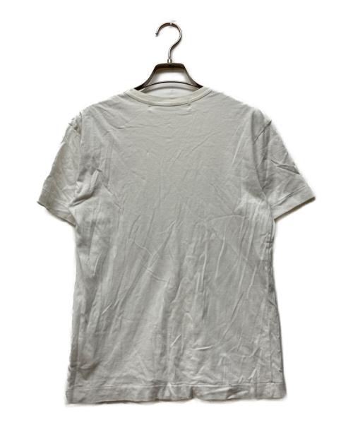 PLAY COMME des GARCONS（プレイコムデギャルソン）PLAY COMME des GARCONS (プレイコムデギャルソン) ハートパッチTシャツ ホワイト サイズ:Sの古着・服飾アイテム