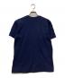 PLAY COMME des GARCONS (プレイコムデギャルソン) ダブルハートパッチTシャツ ネイビー サイズ:S：6000円