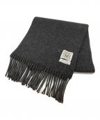 totemeトーテム）の古着「VIRGIN WOOL マフラー」｜グレー