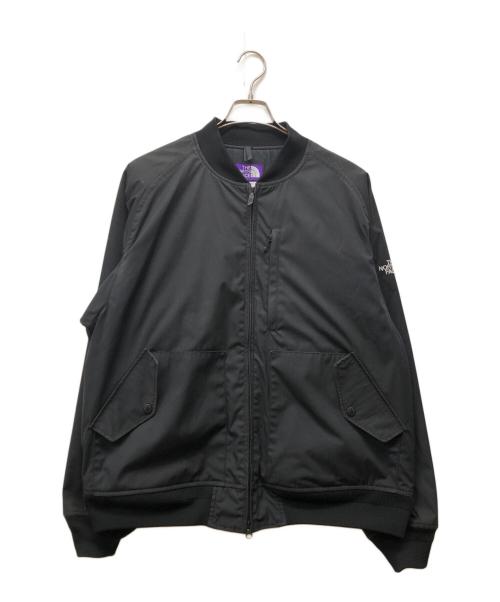 THE NORTHFACE PURPLELABEL（ザ・ノースフェイス パープルレーベル）THE NORTHFACE PURPLELABEL (ザ・ノースフェイス パープルレーベル) フライトジャケット ブラック サイズ:ＸＬの古着・服飾アイテム