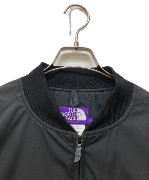 THE NORTHFACE PURPLELABEL（ザ・ノースフェイス パープルレーベル）THE NORTHFACE PURPLELABEL (ザ・ノースフェイス パープルレーベル) フライトジャケット ブラック サイズ:ＸＬの古着・服飾アイテム