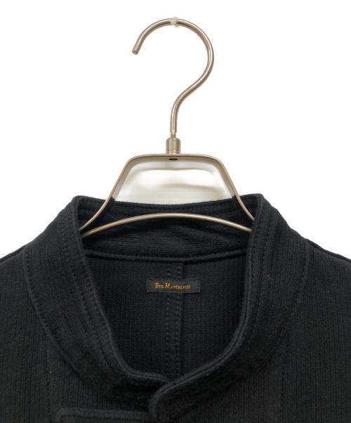 Ets MATERIAUX（マテリオ）Ets MATERIAUX (マテリオ) フレンチワーク コーデュロイ ダブルブレストジャケット ブラック サイズ:SIZE 2の古着・服飾アイテム