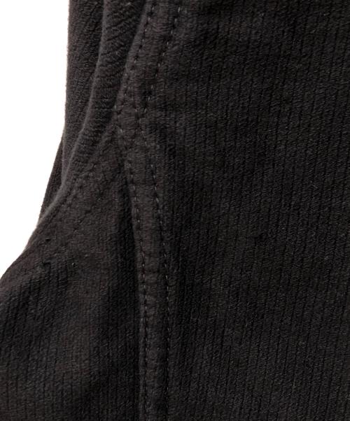 Ets MATERIAUX（マテリオ）Ets MATERIAUX (マテリオ) フレンチワーク コーデュロイ ダブルブレストジャケット ブラック サイズ:SIZE 2の古着・服飾アイテム