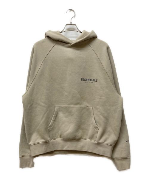 FOG ESSENTIALS（フィアオブゴッド エッセンシャル）FOG ESSENTIALS (フィアオブゴッド エッセンシャル) ロゴパーカー ベージュ サイズ:Sの古着・服飾アイテム