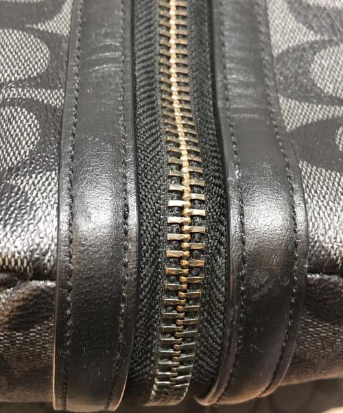 COACH（コーチ）COACH (コーチ) ボストンバッグ グレーの古着・服飾アイテム