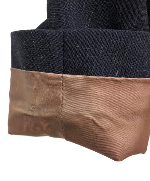 PAUL SMITH（ポールスミス）Paul Smith (ポールスミス) モヘヤ混ウール ジップアップ ショートブルゾン ネイビー サイズ:Mの古着・服飾アイテム