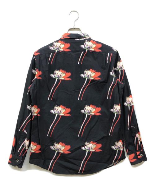PAUL SMITH（ポールスミス）PAUL SMITH (ポールスミス) 花柄シャツ ブラック サイズ:Mの古着・服飾アイテム