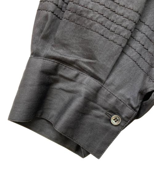 ebure（エブール）EBURE (エブール) ブラウスワンピース グレー サイズ:SIZE 36の古着・服飾アイテム