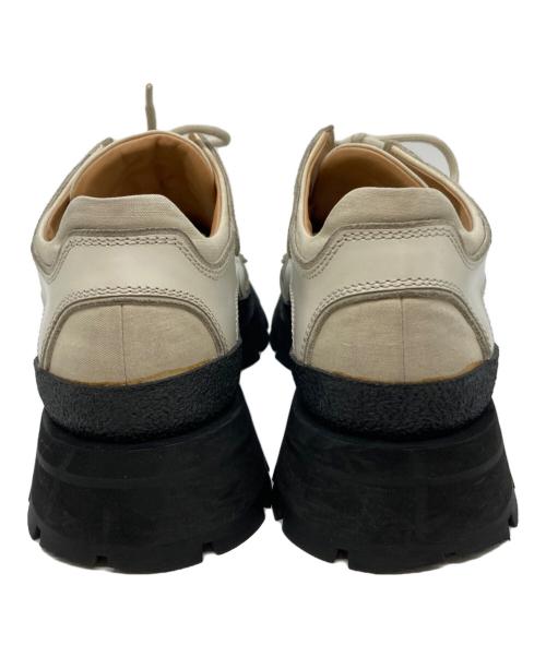 JIL SANDER（ジルサンダー）JIL SANDER (ジルサンダー) ラグソールダービーシューズ ホワイト サイズ:SIZE 41の古着・服飾アイテム