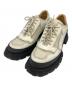 JIL SANDER（ジルサンダー）の古着「ラグソールダービーシューズ」｜ホワイト