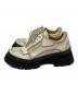 JIL SANDER (ジルサンダー) ラグソールダービーシューズ ホワイト サイズ:SIZE 41：30000円
