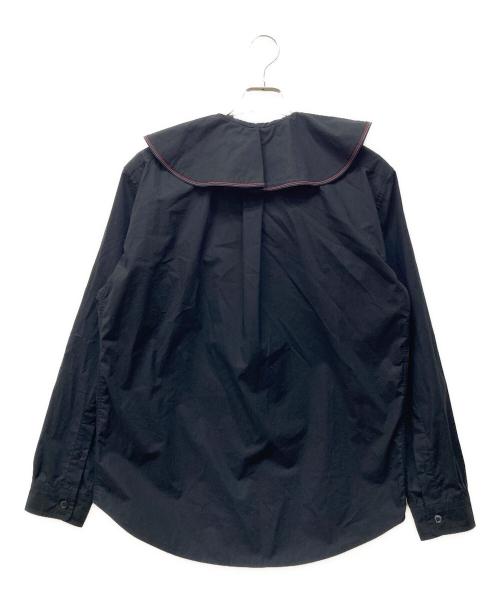 MARNI（マルニ）MARNI (マルニ) セーラーカラーシャツ ブラック サイズ:SIZE 40の古着・服飾アイテム