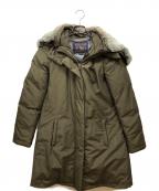 WOOLRICHウールリッチ）の古着「BOW BRIDGEダウンコート」｜グリーン