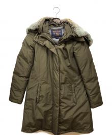 WOOLRICH（ウールリッチ）の古着「BOW BRIDGEダウンコート」｜グリーン