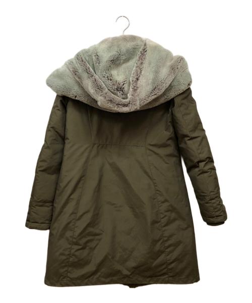 WOOLRICH（ウールリッチ）WOOLRICH (ウールリッチ) BOW BRIDGEダウンコート グリーン サイズ:SIZE Sの古着・服飾アイテム