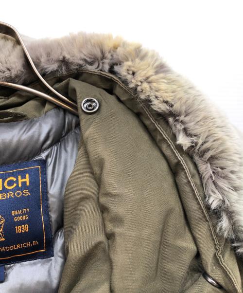 WOOLRICH（ウールリッチ）WOOLRICH (ウールリッチ) BOW BRIDGEダウンコート グリーン サイズ:SIZE Sの古着・服飾アイテム