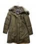 WOOLRICH（ウールリッチ）の古着「BOW BRIDGEダウンコート」｜グリーン