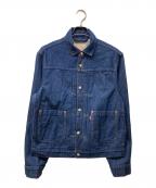 LEVI'Sリーバイス）の古着「ヴィンテージ プリーツ トラッカージャケット」｜インディゴ