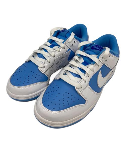 NIKE（ナイキ）NIKE (ナイキ) WMNS DUNK LOW REVERSE UNC ブルー サイズ:24cm 未使用品の古着・服飾アイテム