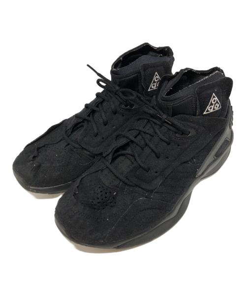 NIKE ACG（ナイキエーシージー）NIKE ACG (ナイキエーシージー) COMME des GARCONS (コムデギャルソン) Air Mowabb ブラック サイズ:27の古着・服飾アイテム