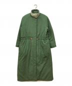 6(ROKU) BEAUTY&YOUTHロク ビューティーアンドユース）の古着「NYLON PADDING COAT」｜グリーン