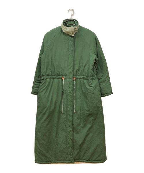 6(ROKU) BEAUTY&YOUTH（ロク ビューティーアンドユース）6(ROKU) BEAUTY&YOUTH (ロク ビューティーアンドユース) NYLON PADDING COAT グリーン サイズ:38の古着・服飾アイテム