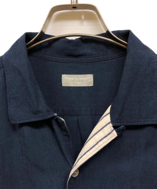 COMME des GARCONS HOMME（コムデギャルソン オム）COMME des GARCONS HOMME (コムデギャルソン オム) レーヨンコットンシャツ ネイビー サイズ:未記入の古着・服飾アイテム