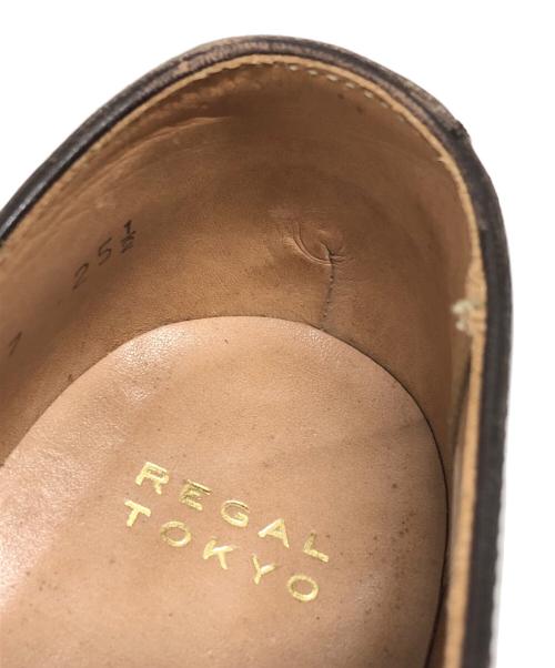 REGAL（リーガル）REGAL (リーガル) 外羽根Uチップ シューズ ブラウン サイズ:25.5の古着・服飾アイテム