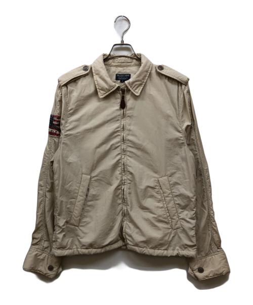 POLO JEANS CO.（ポロジーンズカンパニー）POLO JEANS CO. (ポロジーンズカンパニー) ナイロンジャケット ベージュ サイズ:Ｌの古着・服飾アイテム