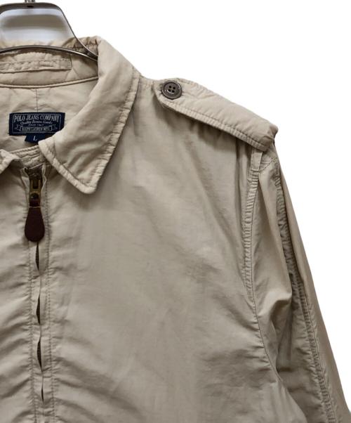 POLO JEANS CO.（ポロジーンズカンパニー）POLO JEANS CO. (ポロジーンズカンパニー) ナイロンジャケット ベージュ サイズ:Ｌの古着・服飾アイテム
